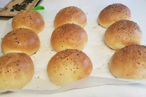 Cliquez pour zoomer ! Pains hamburger Thermomix par Cindycedric