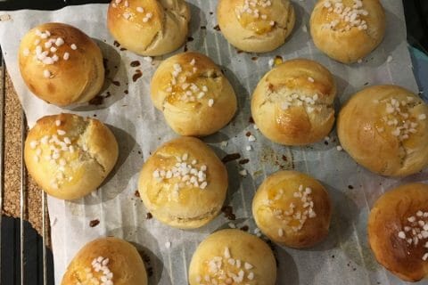 Cliquez pour zoomer ! Brioche tressée à la mie filante au Thermomix