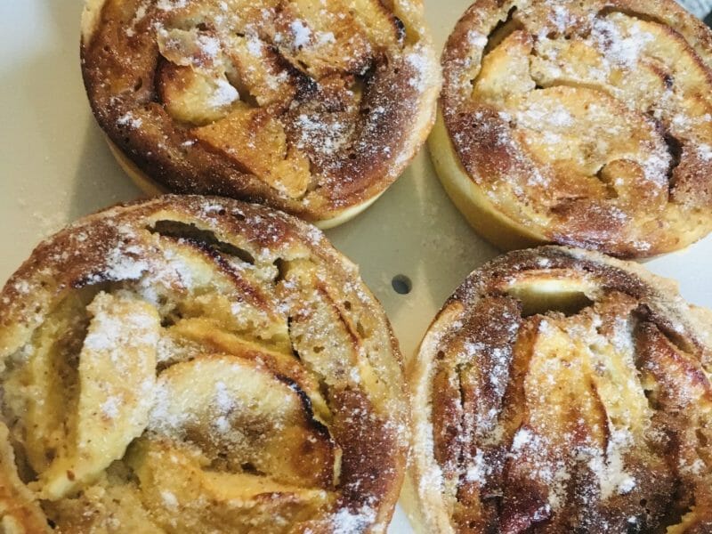 Cliquez pour zoomer ! Tarte normande aux pommes Thermomix par loulousouli