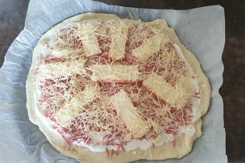 Cliquez pour zoomer ! Pâte à pizza au Thermomix