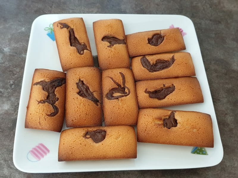 Cliquez pour zoomer ! Financiers au Nutella Thermomix par Mag.80