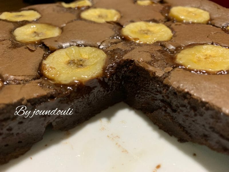 Brownie Fondant Choco Banane Au Thermomix Cookomix