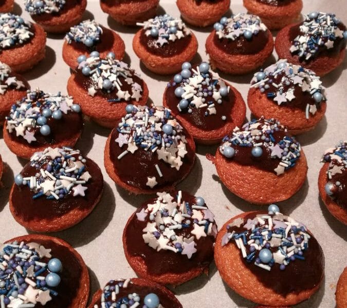 Cliquez pour zoomer ! Petits pains d’épices de Noël au chocolat Thermomix par dina4474