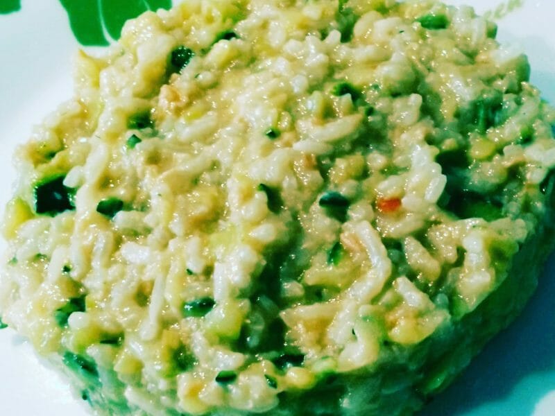Cliquez pour zoomer ! Risotto carottes et saumon fumé Thermomix par soleil13