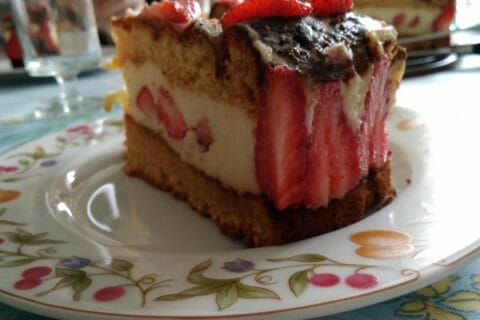Cliquez pour zoomer ! Fraisier Thermomix par soleil13
