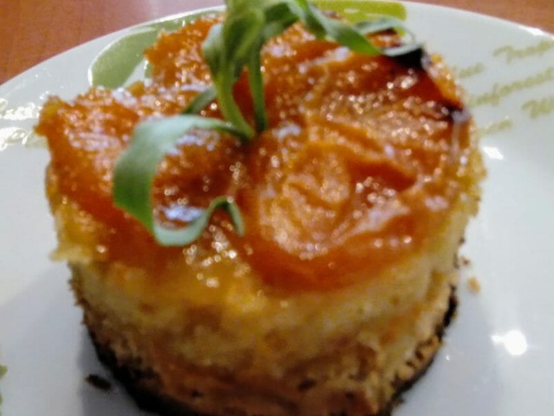 Cliquez pour zoomer ! Crumble aux abricots Thermomix par soleil13