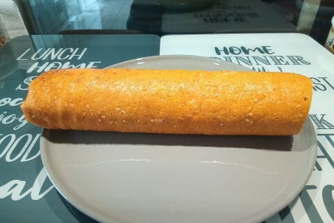 Cliquez pour zoomer ! Roulé à la tomate, saumon et fromage Thermomix par soleil13