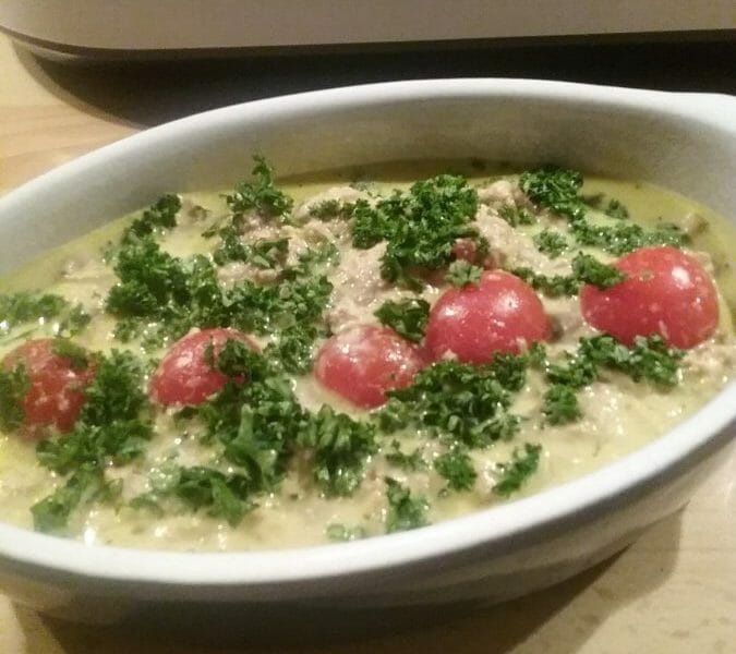 Cliquez pour zoomer ! Clafoutis de thon Thermomix par Isa29270