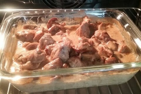Cliquez pour zoomer ! Rognons de porc sauce madère Thermomix par Isa29270