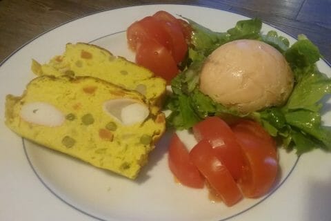 Cliquez pour zoomer ! Timbales de courgettes et saumon fumé Thermomix par Isa29270