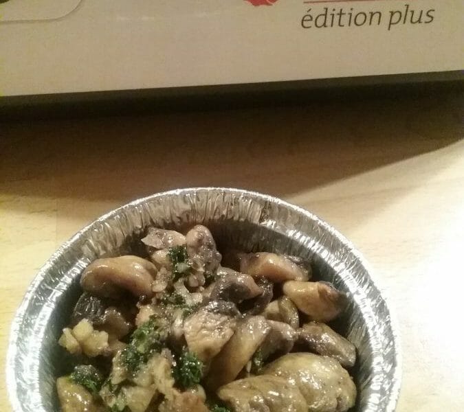 Cliquez pour zoomer ! Champignons à l’ail Thermomix par Isa29270