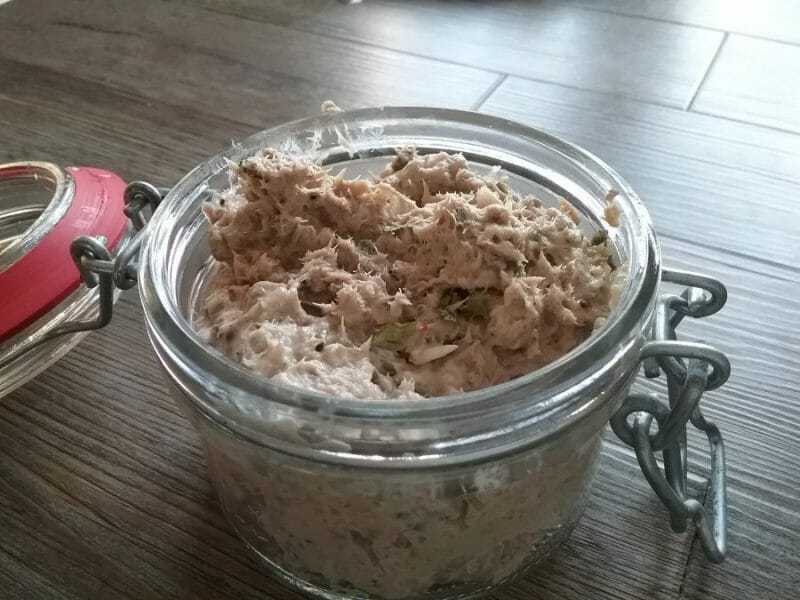 Rillettes de sardines au Thermomix - Cookomix