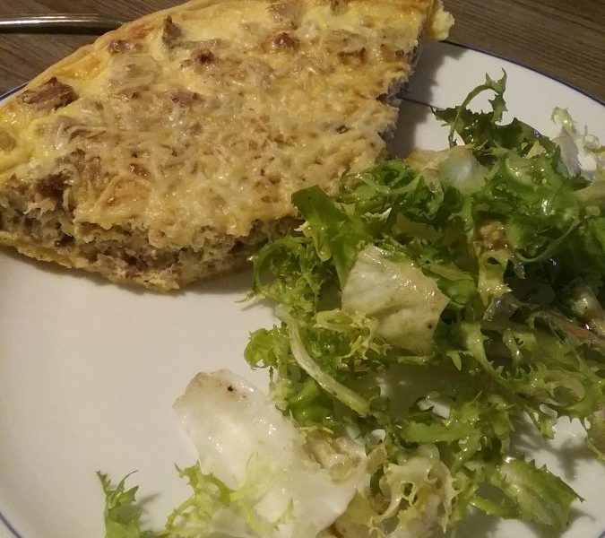 Cliquez pour zoomer ! Quiche au thon et aux noisettes Thermomix par Isa29270