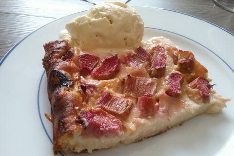 Cliquez pour zoomer ! Clafoutis à la rhubarbe Thermomix par Isa29270