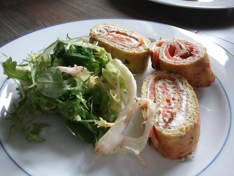 Cliquez pour zoomer ! Roulé aux courgettes et au saumon fumé Thermomix par Isa29270