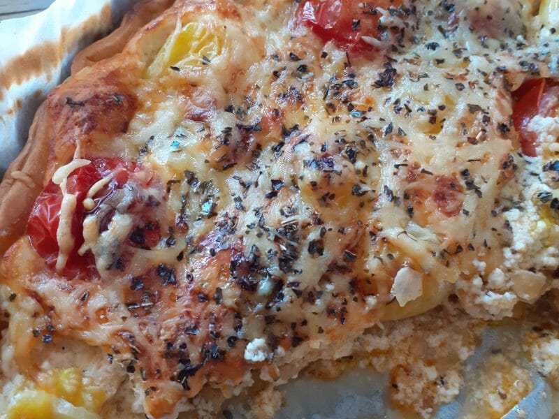 Cliquez pour zoomer ! Quiche poulet et tomates cerises Thermomix par Isa29270