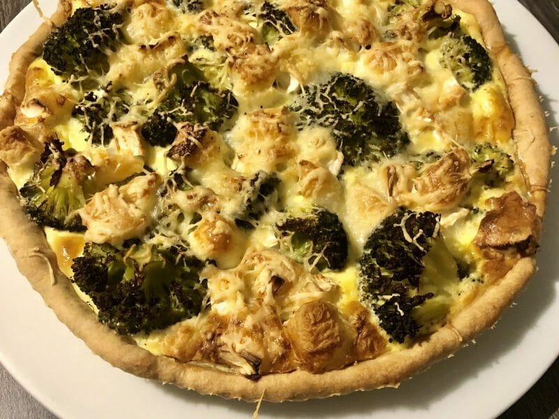 Cliquez pour zoomer ! Tarte aux brocolis et roquefort Thermomix par GladLeyna