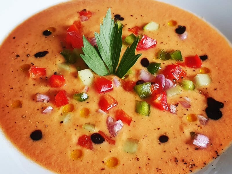 Cliquez pour zoomer ! Gaspacho Andalou Thermomix par rorore90