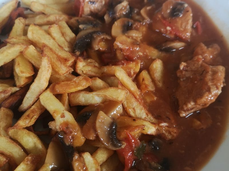 Cliquez pour zoomer ! Veau Marengo Thermomix par yannick44