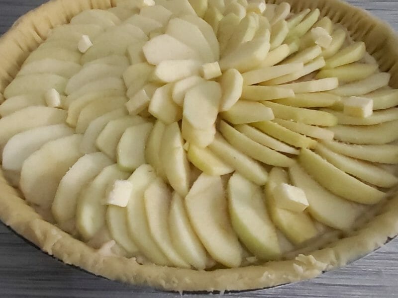 Cliquez pour zoomer ! Tarte aux pommes alsacienne Thermomix par TatianaEpag971