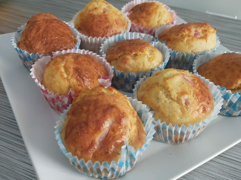 Cliquez pour zoomer ! Mini muffins au comté et aux lardons Thermomix par TatianaEpag971