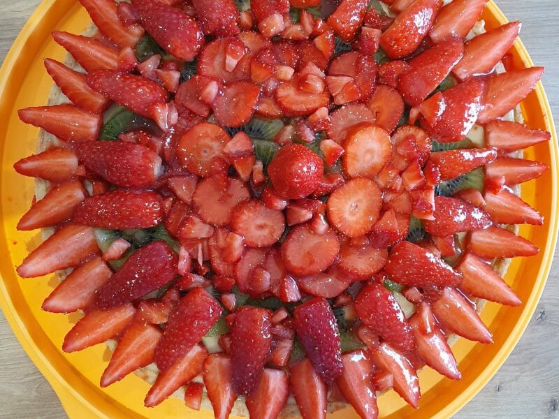 Cliquez pour zoomer ! Tarte aux fraises Thermomix par Marion23