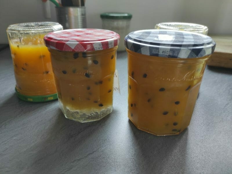 Cliquez pour zoomer ! Confiture de mangues et fruits de la passion Thermomix par senga50