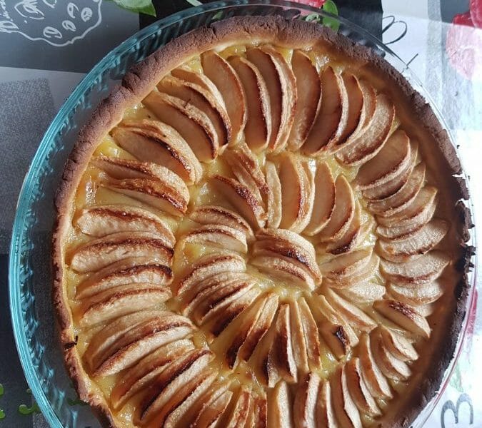 Cliquez pour zoomer ! Tarte aux pommes alsacienne Thermomix par Teddy22