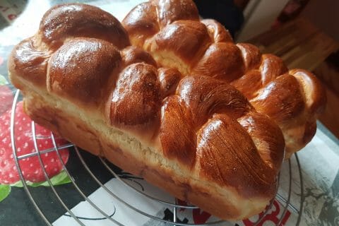 Cliquez pour zoomer ! Brioche tressée à la mie filante Thermomix par Teddy22