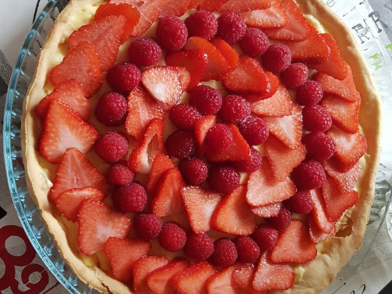 Cliquez pour zoomer ! Tarte aux fraises Thermomix par Teddy22