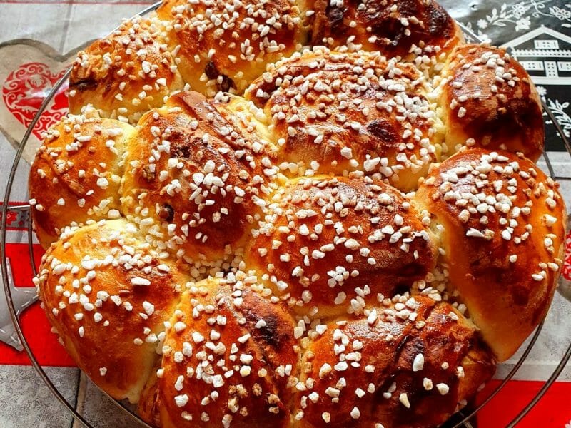 Cliquez pour zoomer ! Brioche tressée à la mie filante Thermomix par Teddy22