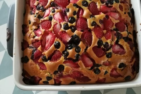 Cliquez pour zoomer ! Bublanina aux fruits rouges Thermomix par LA85