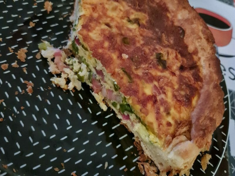 Cliquez pour zoomer ! Gâteau poireaux, lardons et fromage Thermomix par Nadcapuflo62