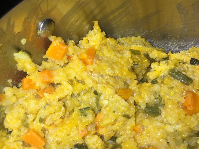 Cliquez pour zoomer ! Riz safrané aux petits légumes Thermomix par Daddy.93