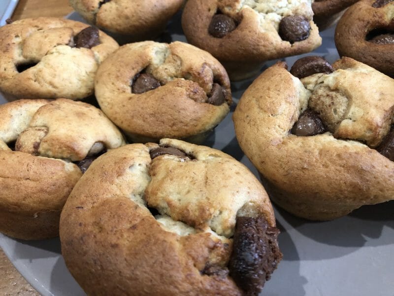 Cliquez pour zoomer ! Muffins à la banane Thermomix par maksomali