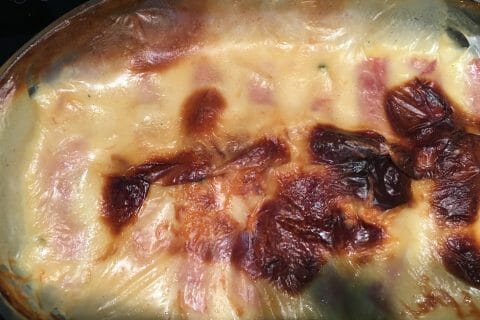 Cliquez pour zoomer ! Roulés gratinés de jambon aux légumes au Thermomix