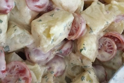 Cliquez pour zoomer ! Salade piémontaise au Thermomix