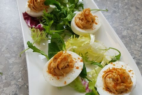 Cliquez pour zoomer ! Oeufs mimosa Thermomix par Laura-21