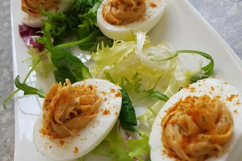 Cliquez pour zoomer ! Oeufs mimosa Thermomix par Laura-21