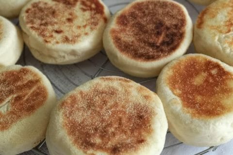 Cliquez pour zoomer ! Muffins anglais Thermomix par Les 3 mousquetaires 77