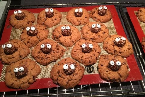 Cliquez pour zoomer ! Spider cookies (cookies araignées) Thermomix par apericube86