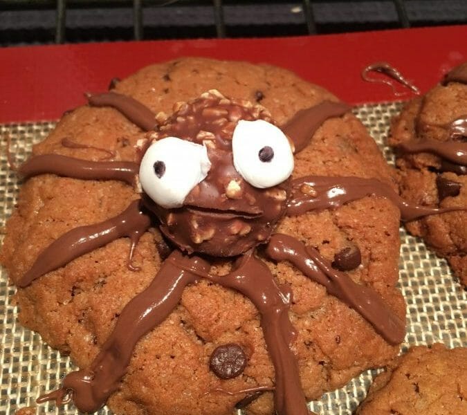 Cliquez pour zoomer ! Spider cookies (cookies araignées) Thermomix par apericube86