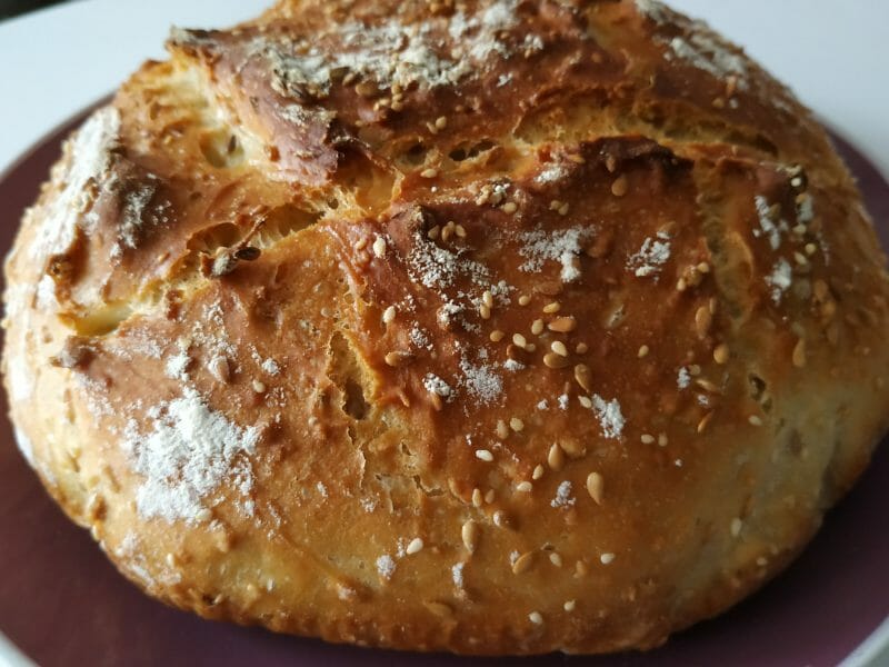 Cliquez pour zoomer ! Pain Cocotte Thermomix par Groopy