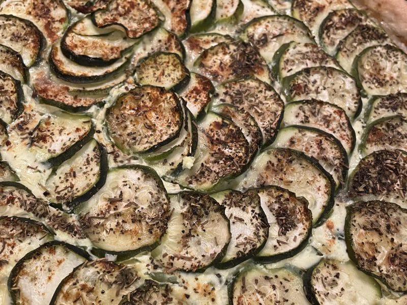 Cliquez pour zoomer ! Tarte courgettes et ricotta Thermomix par irmala