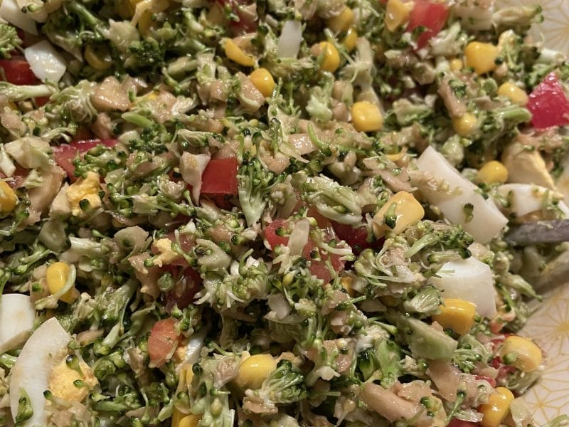 Cliquez pour zoomer ! Salade de brocolis Thermomix par irmala