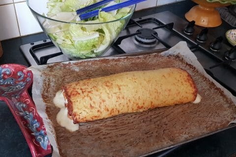 Cliquez pour zoomer ! Roulé de pommes de terre, jambon et reblochon au Thermomix