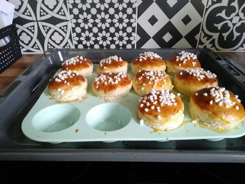Cliquez pour zoomer ! Brioche sans beurre, sans oeufs Thermomix par Celia_8