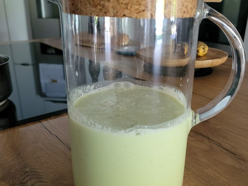 Cliquez pour zoomer ! Soupe froide concombre et menthe Thermomix par Elo.die.