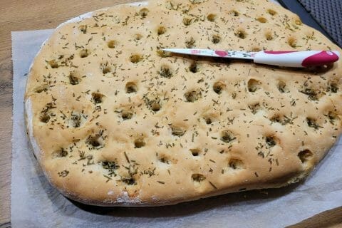 Cliquez pour zoomer ! Focaccia Thermomix par Elo.die.