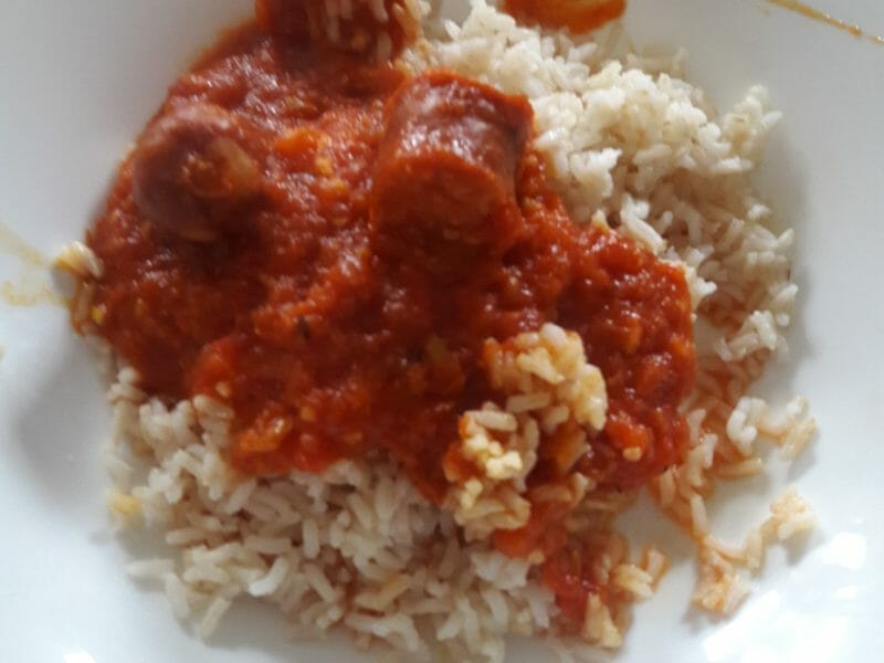 Cliquez pour zoomer ! Rougail saucisse Thermomix par Feflex